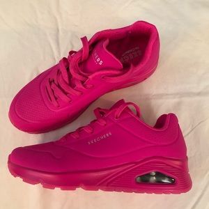 Skechers Street Hot pink sneakers